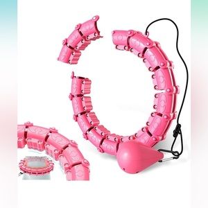 Smart weighted hula hoop - Pink